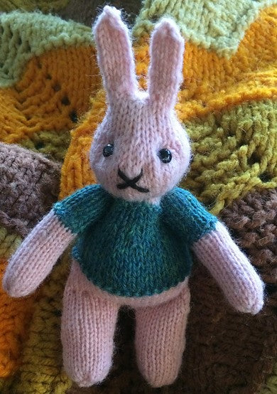 Betty the knitted Bunny